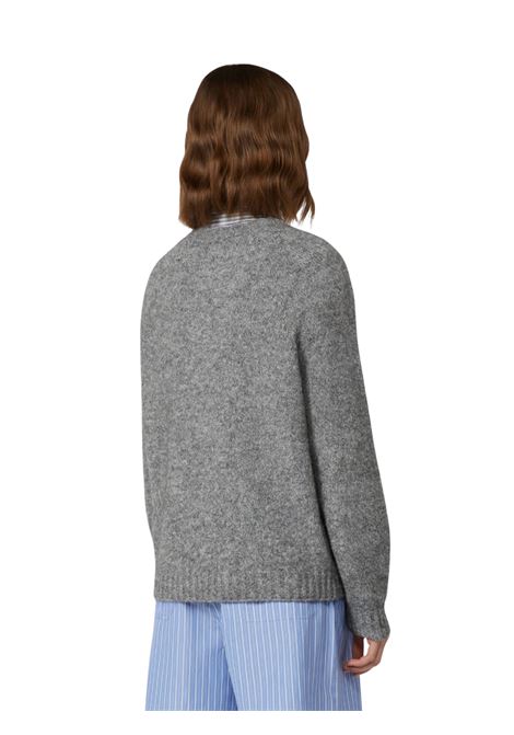 Maglia in alpaca e cotone - GRIGIO MEDIO Weekend MAXMARA | GHIACCI007